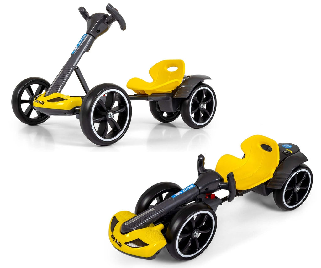 Milly Mally BOLT akkumulátoros gokart távirányítóval – Sárga
