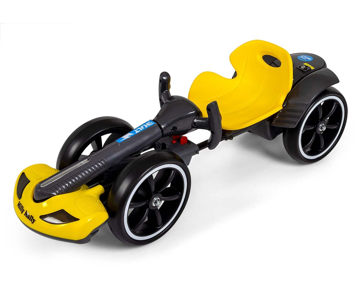 Milly Mally BOLT akkumulátoros gokart távirányítóval – Sárga