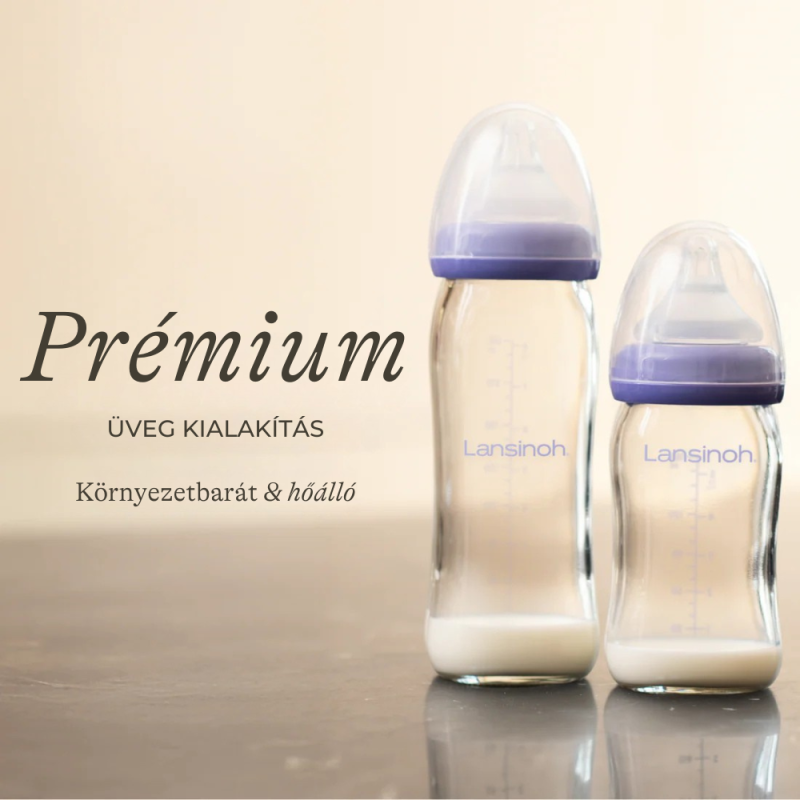 Lansinoh üveg cumisüveg 160 ml