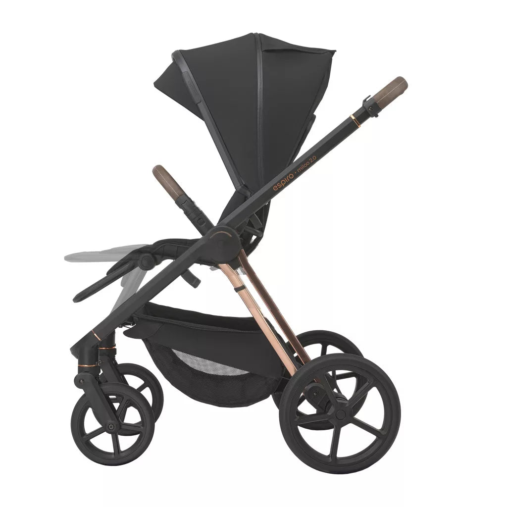 Espiro Miloo 2.0 2 az 1-ben prémium babakocsi – Perfect Beige 319