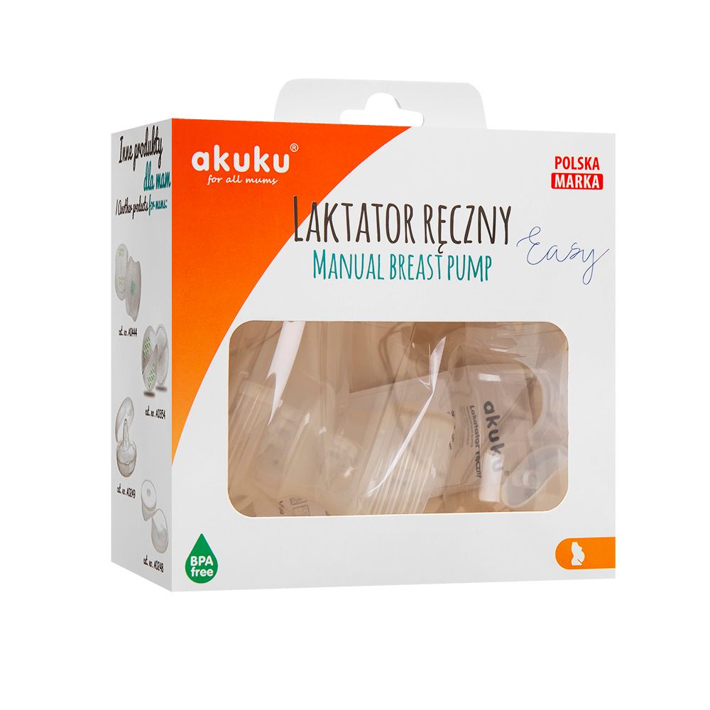 AKUKU Easy kézi mellszívó – 150 ml