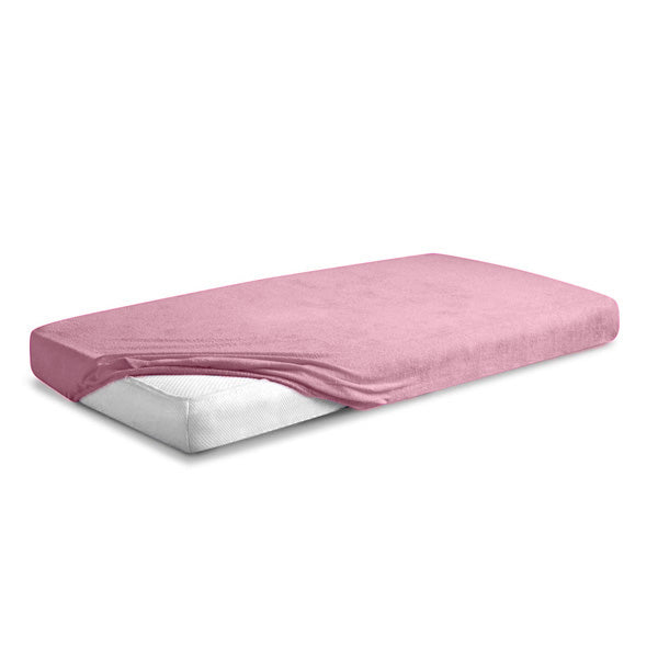 MATEX FROTTE PREMIUM gumis frottír lepedő 70×140 cm – Rózsaszín