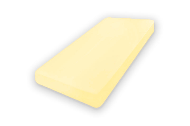 Matex 100% pamut gumis lepedő – Sárga, 70 × 140 cm