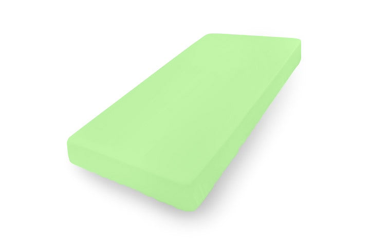 Matex 100% pamut gumis lepedő – Zöld, 70 × 140 cm