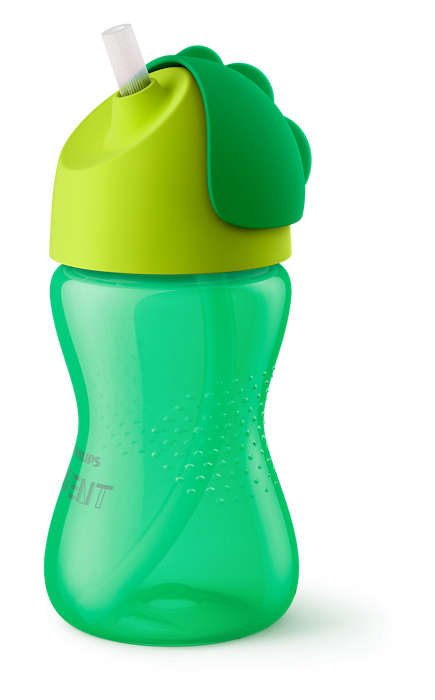 Philips Avent SCF798/01 szívószálas itatópohár 300 ml – zöld