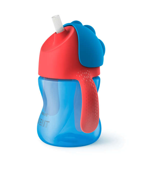 Philips Avent SCF796/01 szívószálas itatópohár 200 ml – kék