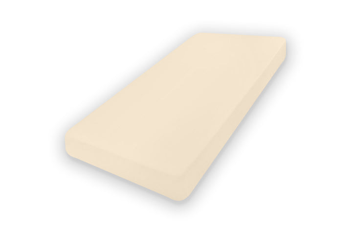 Matex 100% pamut gumis lepedő – Ekrü, 60 × 120 cm
