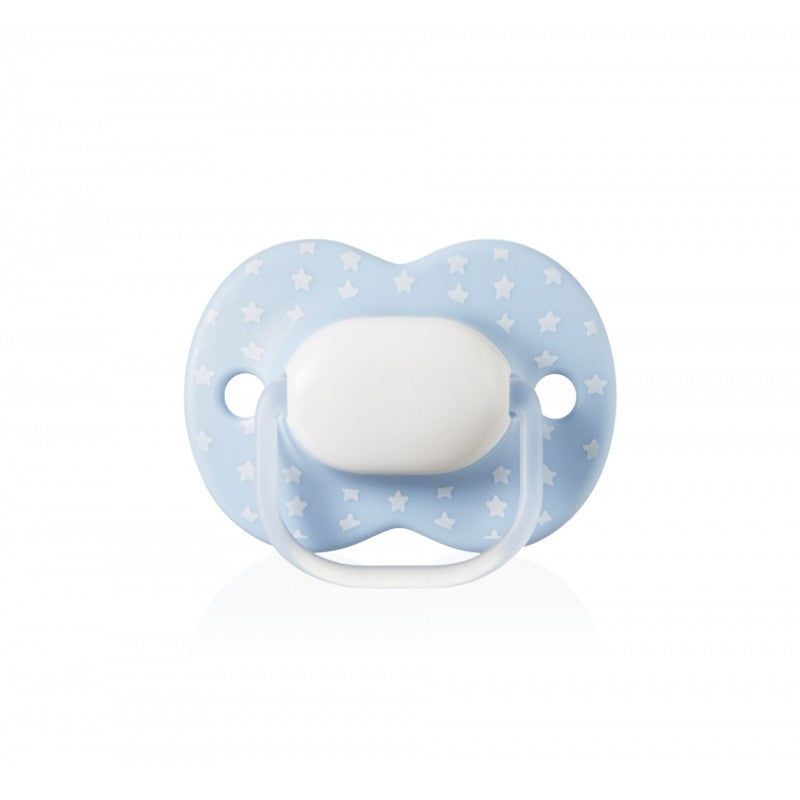 Tommee Tippee Little London Boy szilikon játszócumi 0–6 hó + ajándék