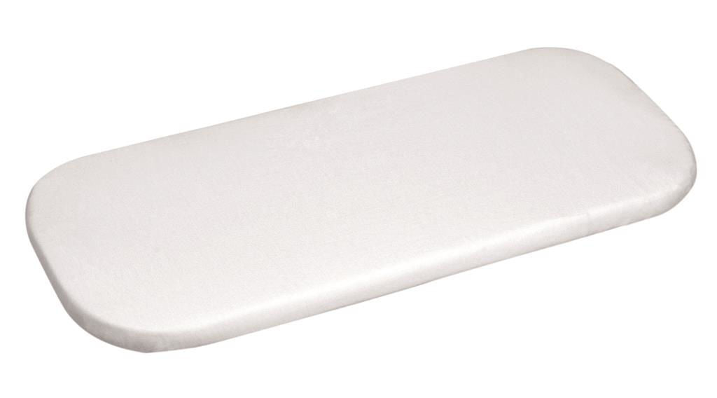 MATEX gumis pamut lepedő bölcsőmatracra 90×40 cm – Fehér