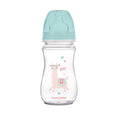 Canpol babies széles nyakú anti-colic cumisüveg EasyStart Exotic 240ml zöld