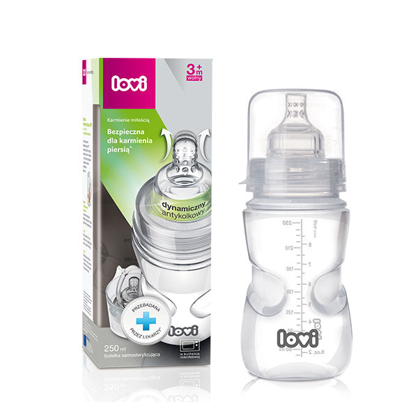 LOVI önsterilizáló cumisüveg 250 ml