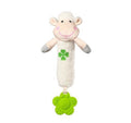 BabyOno Sweet Lambie fejlesztő sípoló plüss rágókával