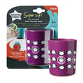 Tommee Tippee Super Cup 190 ml borulásgátló itatópohár + ajándék 300 ml-es pohár – Lila, 6 hó+