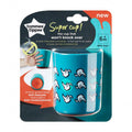 Tommee Tippee Super Cup 190 ml borulásgátló itatópohár + ajándék 300 ml-es pohár – Zöld, 6 hó+