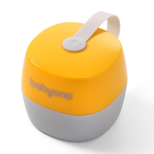 BabyOno NATURAL NURSING cumitartó tok – sárga