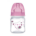 Canpol babies széles nyakú anti-colic cumisüveg 120 ml Easy Start Let's rózsaszín