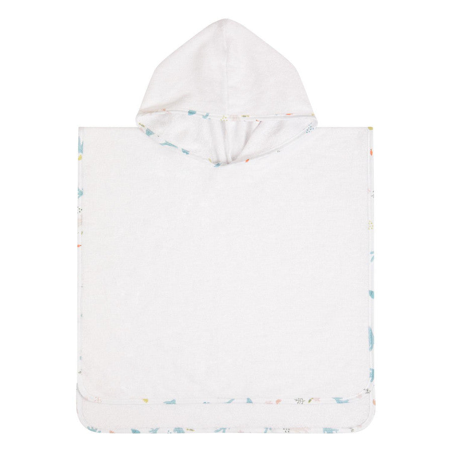 ALBERO MIO Baby bambusz fürdőponcsó – Ocean – 50x50 cm