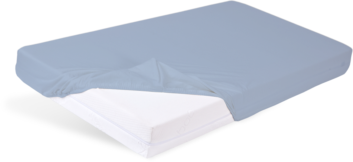 Matex Bambusz vízhatlan lepedő – Kék, 70 × 140 cm
