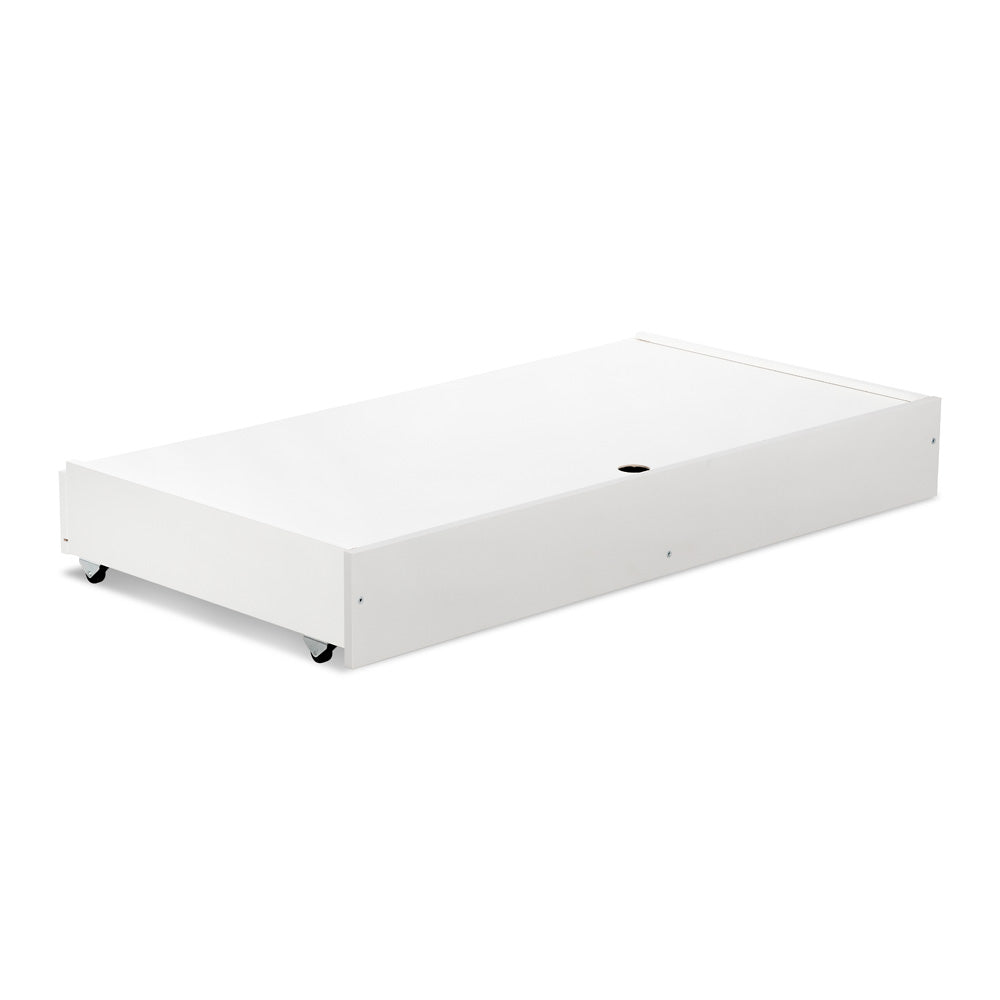 KLUPS ágy alatti ágyneműtartó 140 × 70 cm-es ágyhoz – szürke