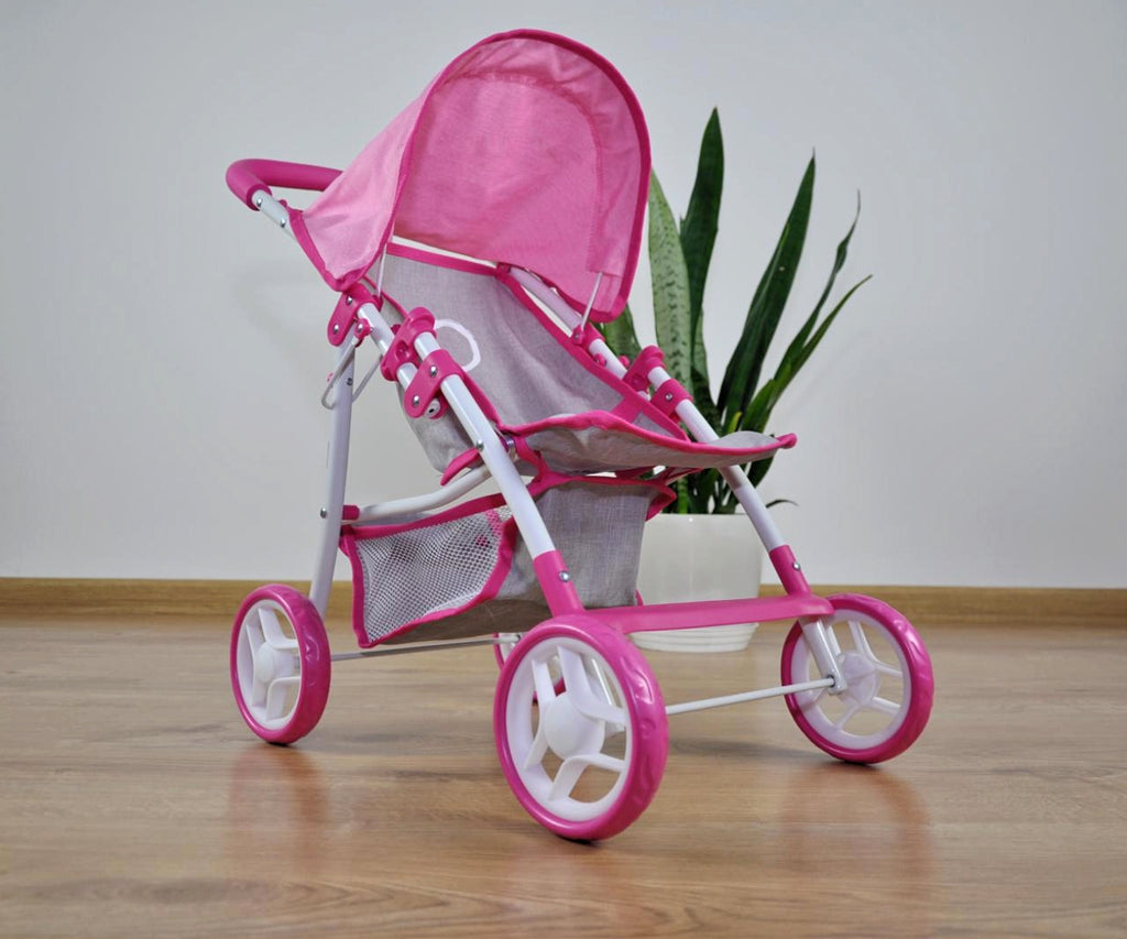 MILLY MALLY 2724 Wózek dla lalek Natalie Prestige Pink