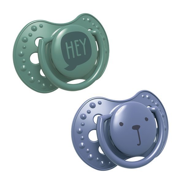 LOVI szilikon dinamikus cumi 6–18 hó 2 db Hey fiú