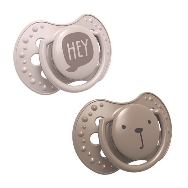 LOVI szilikon dinamikus cumi 6–18 hó 2 db Hey lány