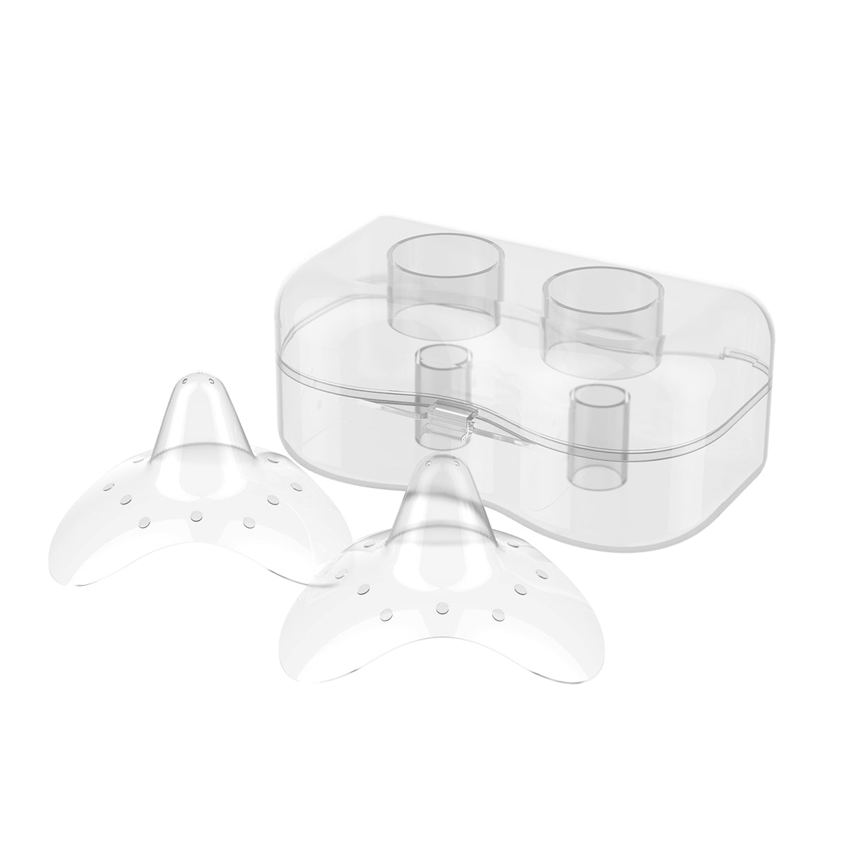 BabyOno NATURAL NURSING szilikon bimbóvédő S méret – 2 db