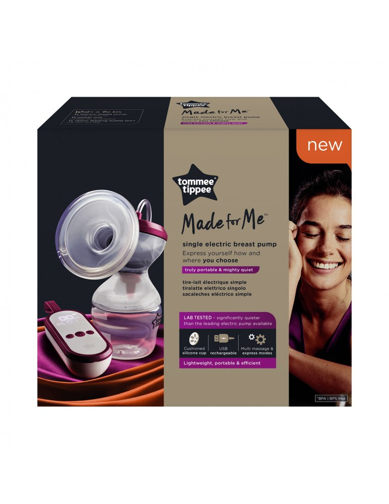 Tommee Tippee Made for Me™ elektromos mellszívó + ajándék 150 ml-es cumisüveg