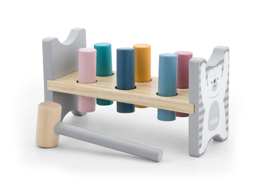 Viga PolarB Fa kalapálós ügyességi játék