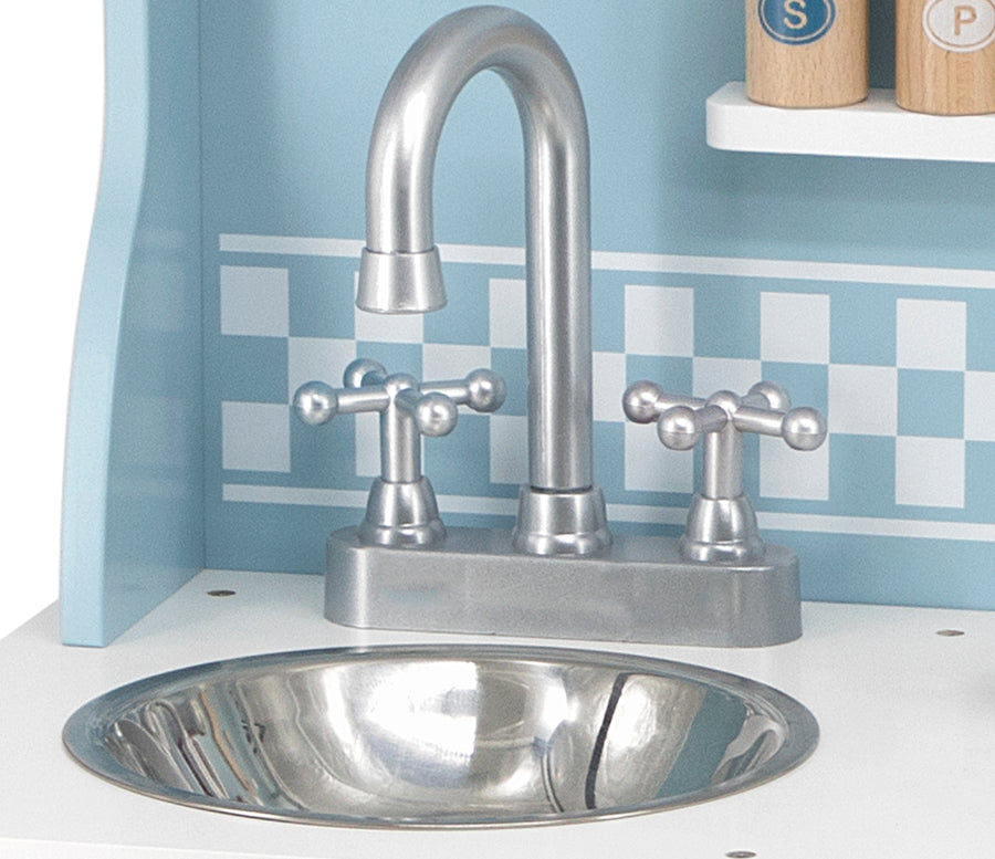 Viga PolarB fa gyerekkonyha kiegészítőkkel – Silver Blue
