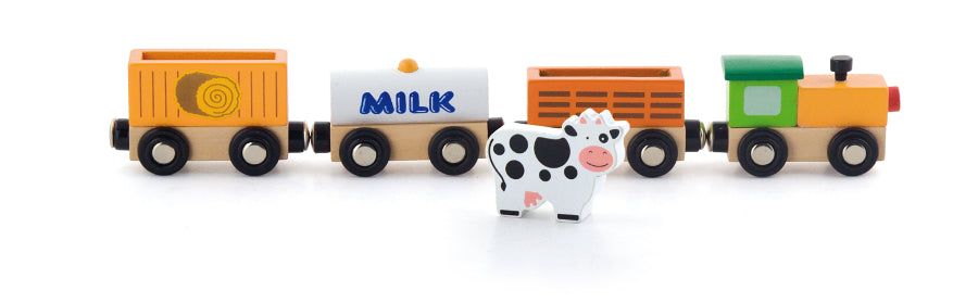 Viga fa mágneses vonat – Farm (Farm Train)