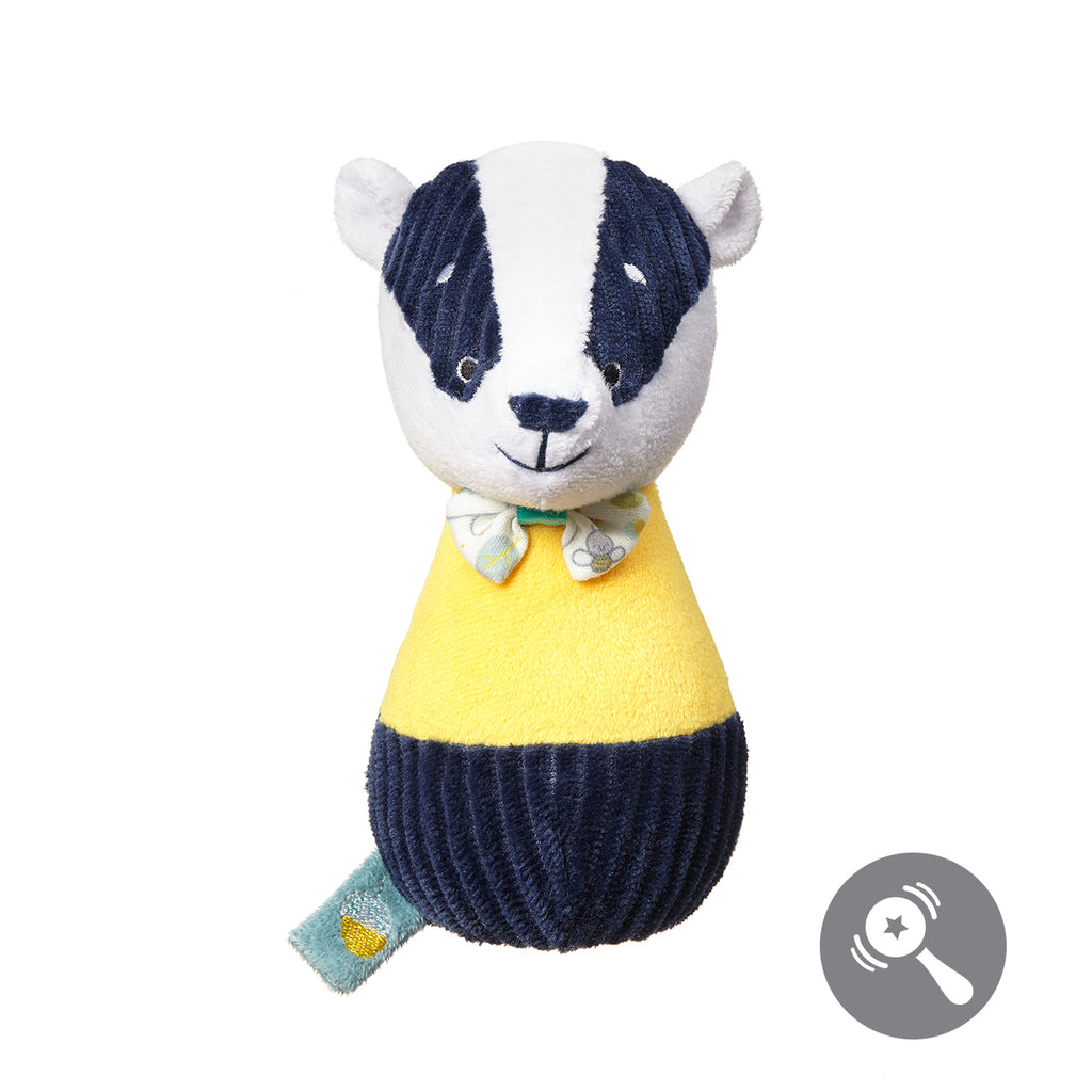 BabyOno BADGER EDMUND FRIENDS fejlesztő plüss bowling szett