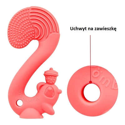 Mombella Mókus Szilikon Rágóka - zöld