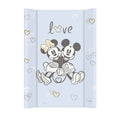 Ceba Comfort Merev Pelenkázólap 50×70 cm – Disney Minnie & Mickey Blue + AJÁNDÉK Huzat és Összecsukható Pelenkázó Alátét