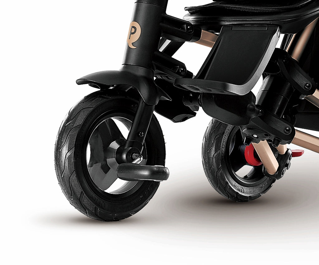 MILLY MALLY Qplay Nova+ Rubber összecsukható háromkerekű tricikli – Arany
