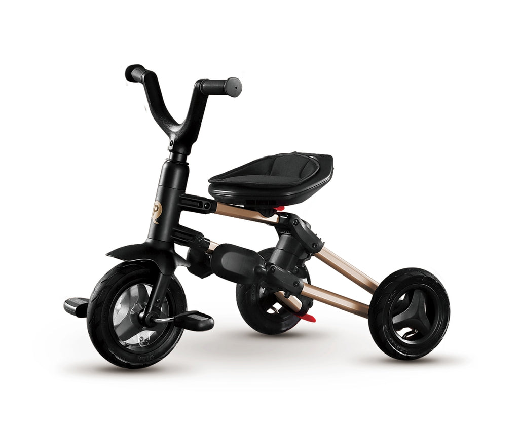 MILLY MALLY Qplay Nova+ Rubber összecsukható háromkerekű tricikli – Arany