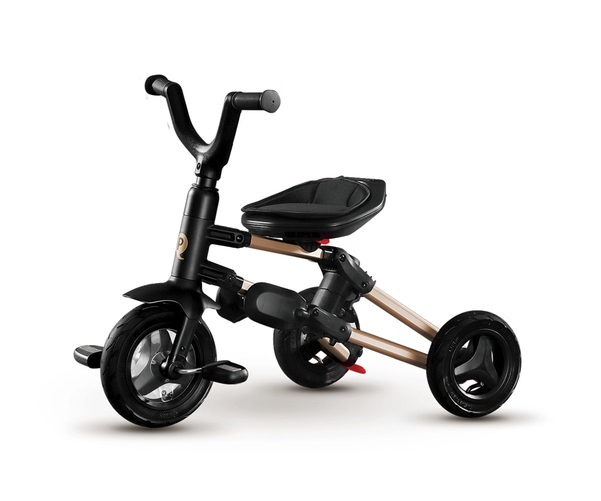 MILLY MALLY Qplay Nova+ Rubber összecsukható háromkerekű tricikli – Arany