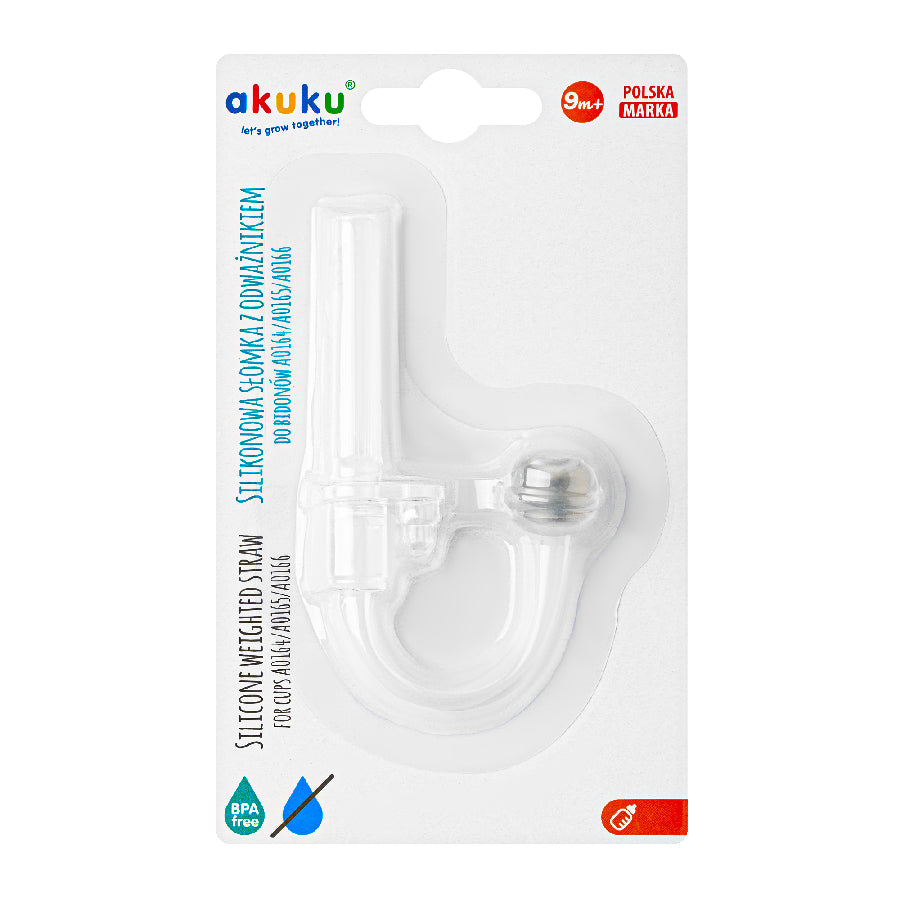 AKUKU csere súlyozott szívószál A0164–A0166 kulacsokhoz