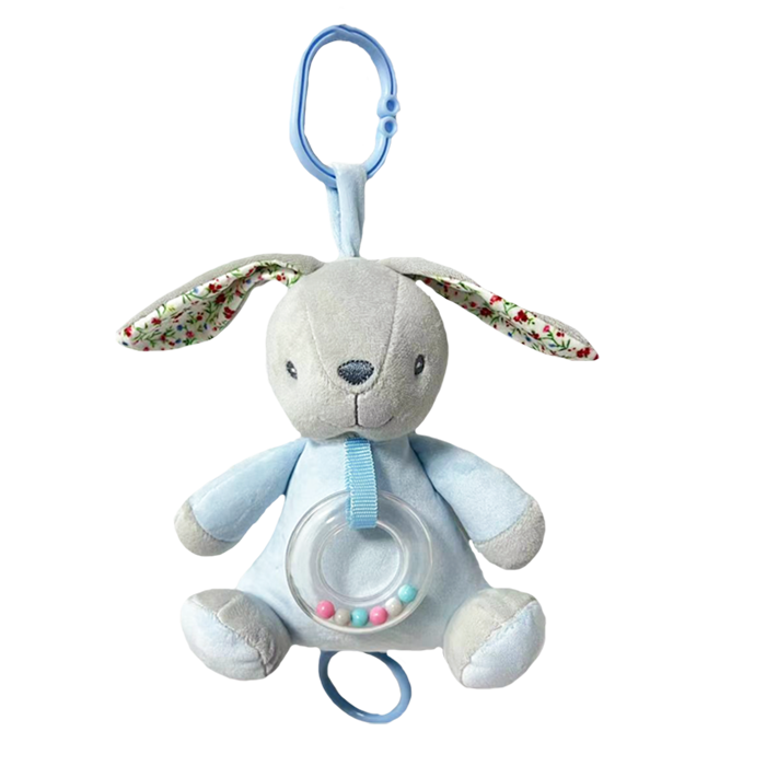 AXIOM zenélő nyuszi plüssjáték – Kék- 18 cm