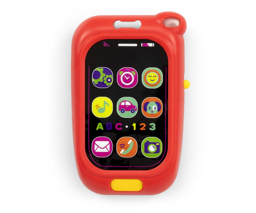 MILLY MALLY First Phone zenélő játék telefon 9 gombbal – Piros