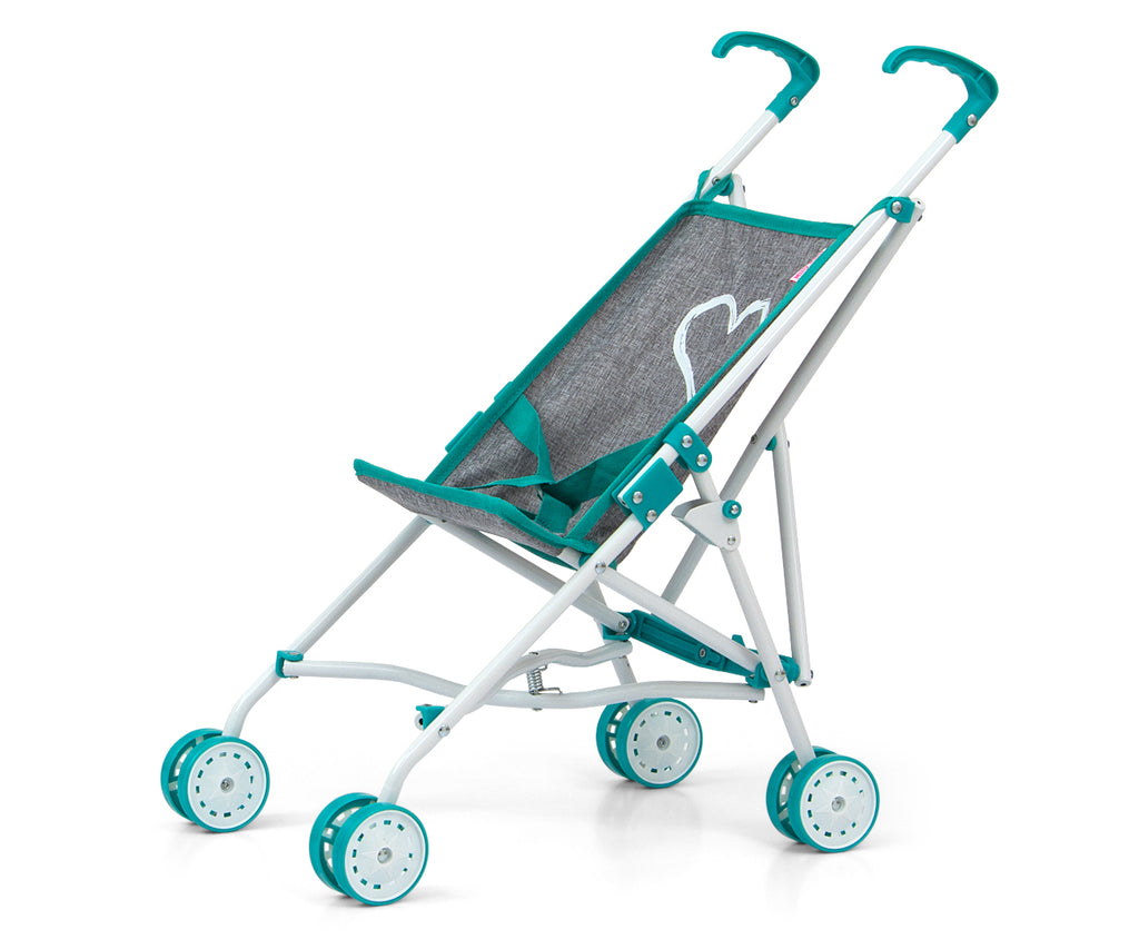 MILLY MALLY Julia Prestige játék babakocsi – Menta