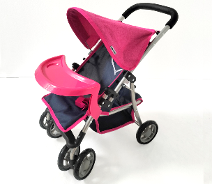 MILLY MALLY Kate Prestige játék babakocsi – Rózsaszín