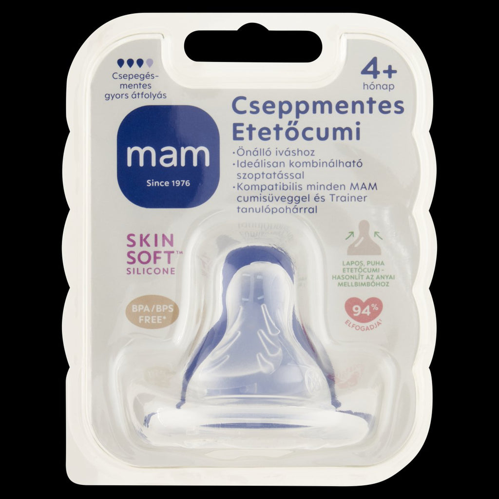 MAM etetőcumi 4+ hónap (3) csepegésmentes