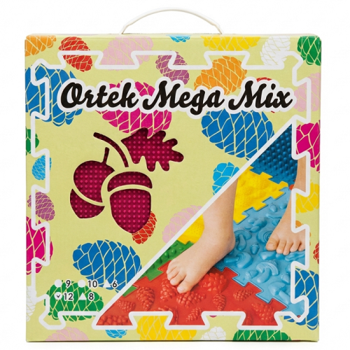 Masszázsmatrac Ortek Mix Puzzle 6 részes + 6 szektoros PASZTELL