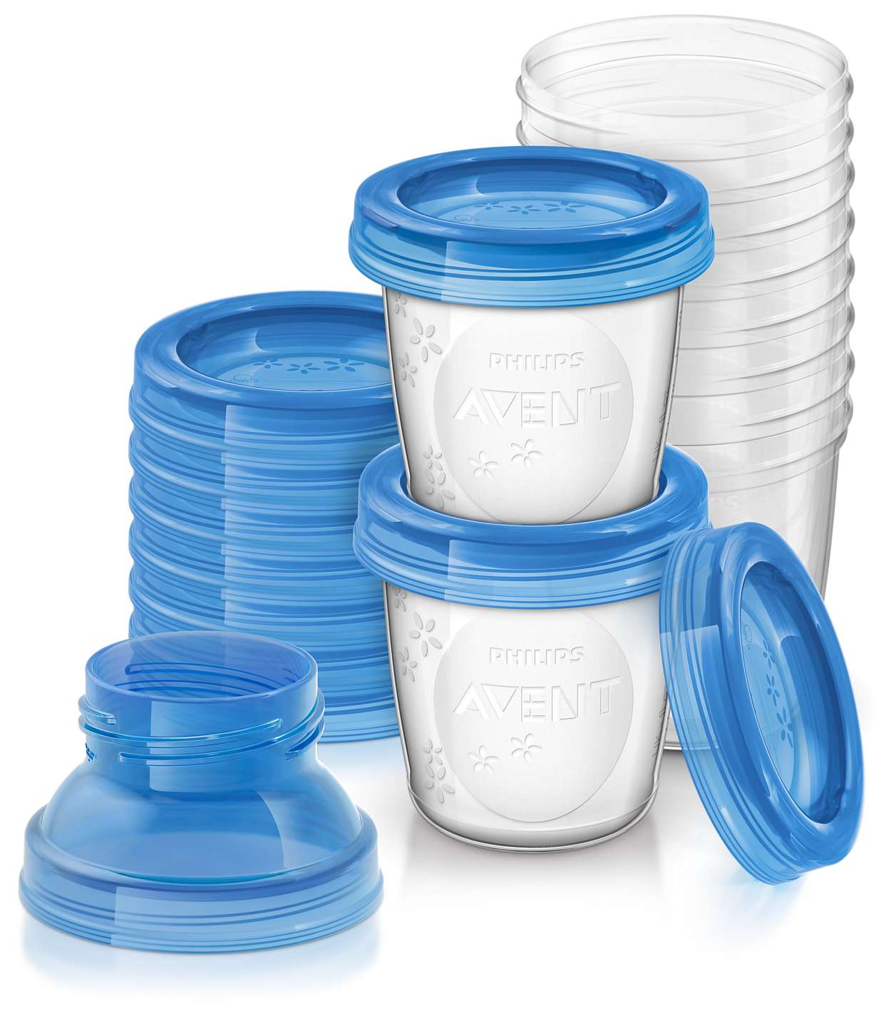 Philips Avent SCF618/10 VIA anyatejtároló pohár szett 180 ml (10 db)