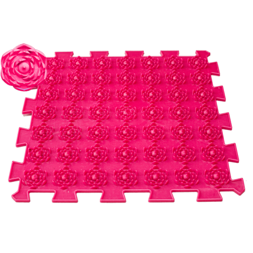 Szenzoros szőnyeg 25 elemből álló Puzzle Mix