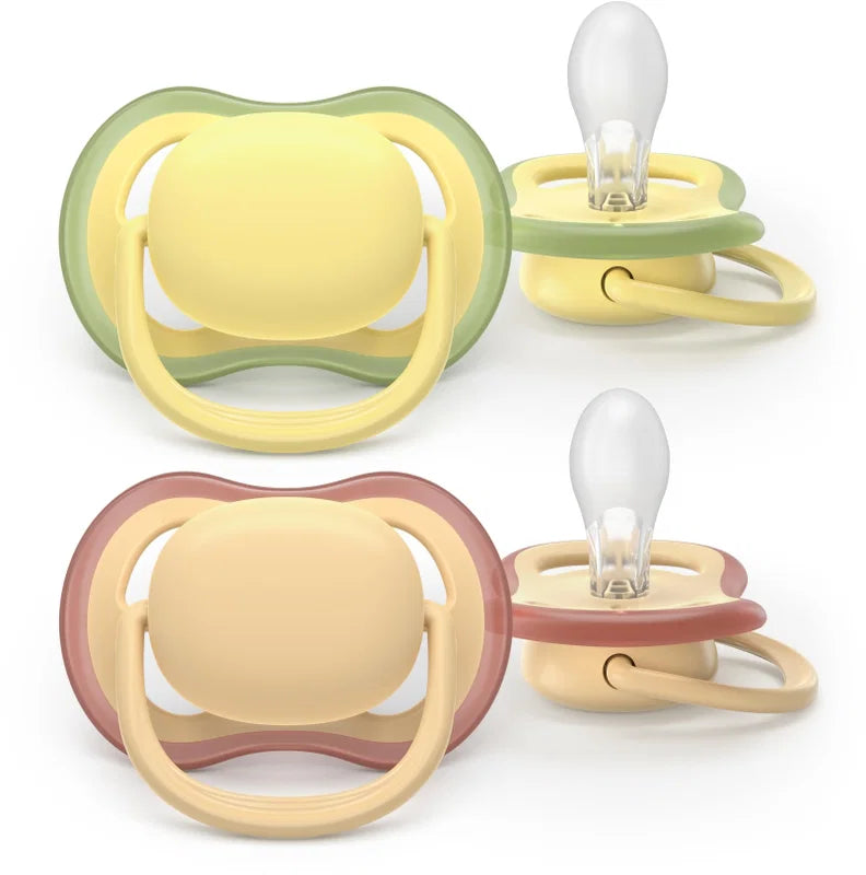 Philips Avent SCF087/07 Ultra Air cumi 0–6 hó – Latte és Sárga (2 db)