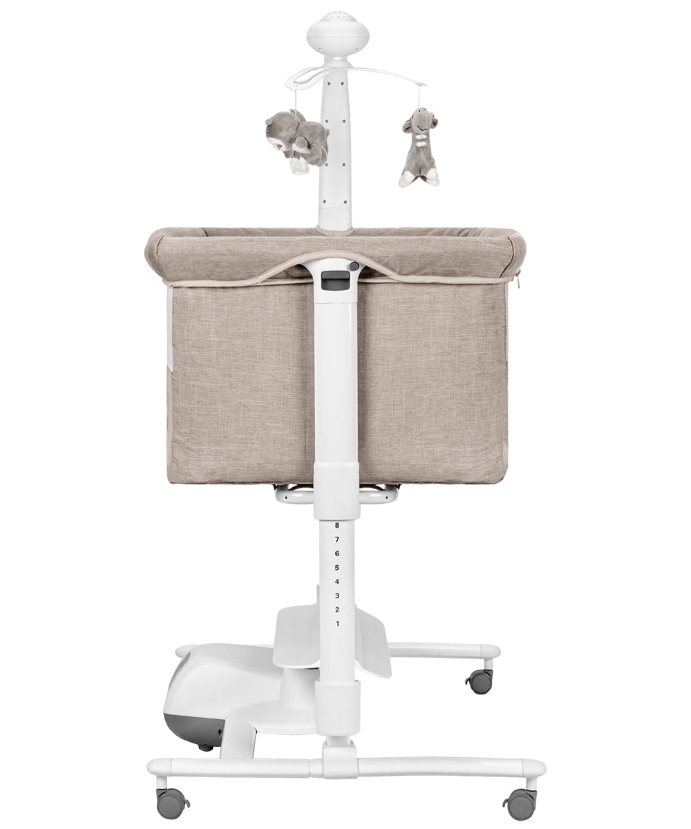 Carrello Bloom 3 az 1-ben elektromos bölcső és babaöböl – Anchor Grey Wooden