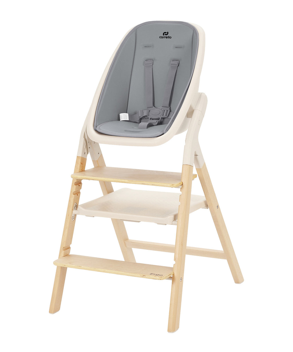 Carrello Ergo 4 az 1-ben etetőszék és tanulótorony (0-110 kg) - Carbon Grey (CRL-16701)