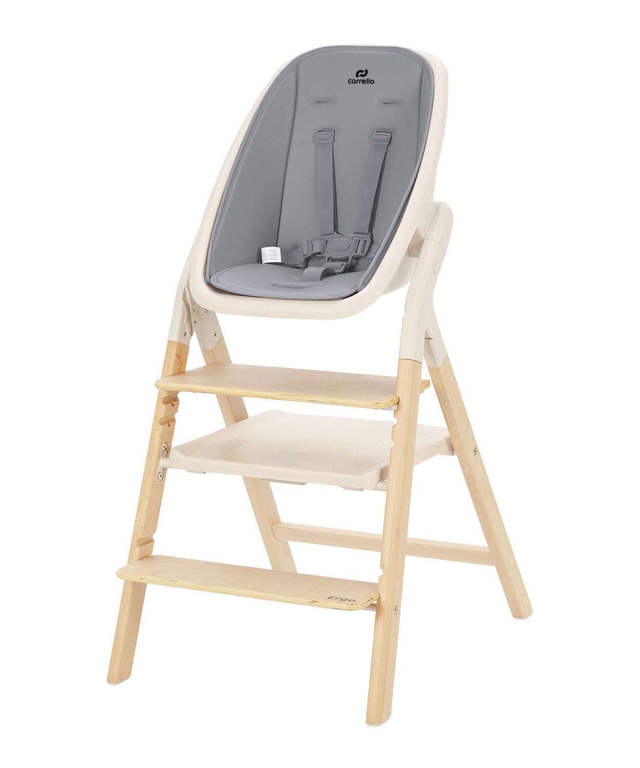 Carrello Ergo 4 az 1-ben etetőszék és tanulótorony (0-110 kg) - Carbon Grey (CRL-16701)